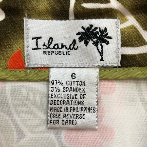 Island Republic Floral Skirt - Picture 6 of 6